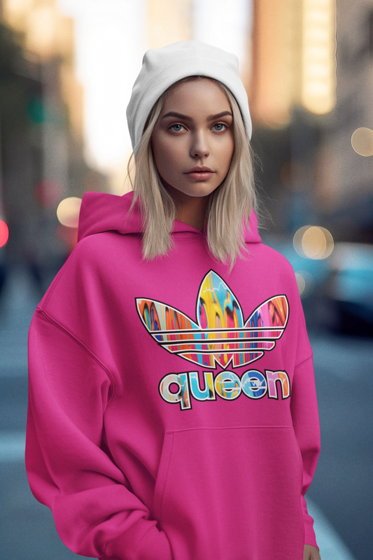 KolorKing Queen KingDrip Logo Hoodie
